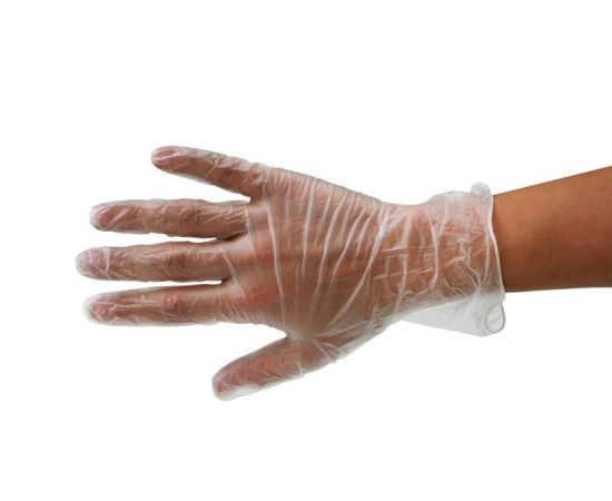 Перчатки винил неопудренные М Gloves 100 шт/упк, 603-513